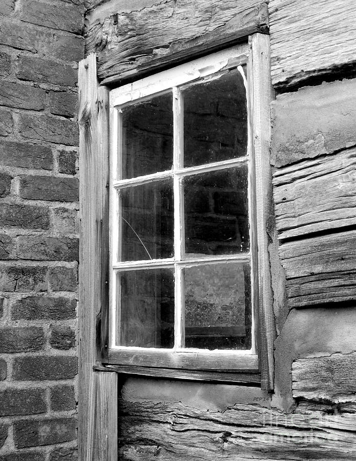 Architecture Photograph - Window Into Yesteryear by Phil Perkins