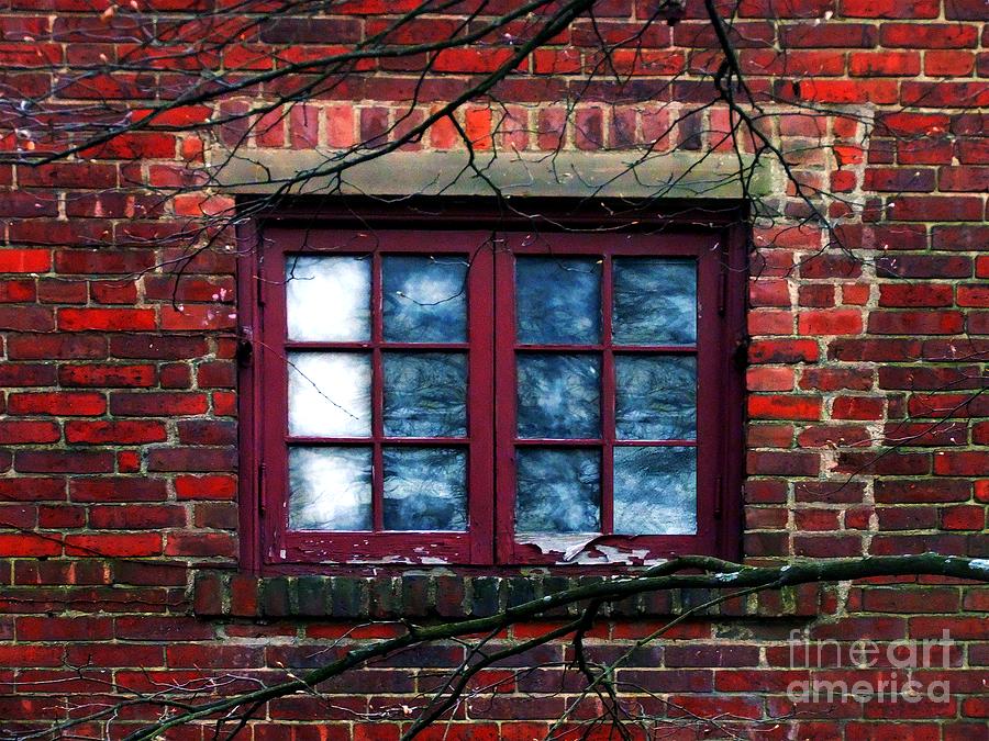 Vintage Painting - Window Obscura by RC DeWinter