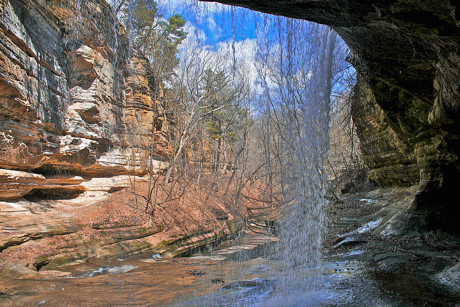 Window of a Waterfall Photograph by Kathleen Scanlan