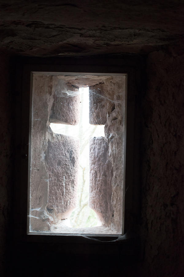 Castle Photograph - Window Of An Old Castle by Frank Gaertner