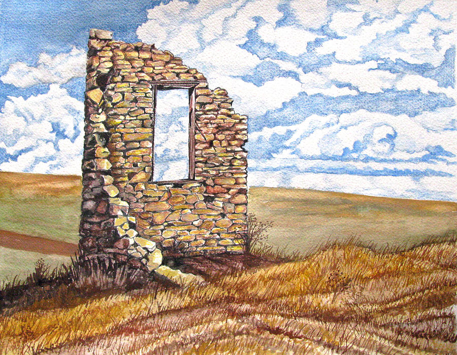 Window of Lost Dreams Painting by Linda Williams