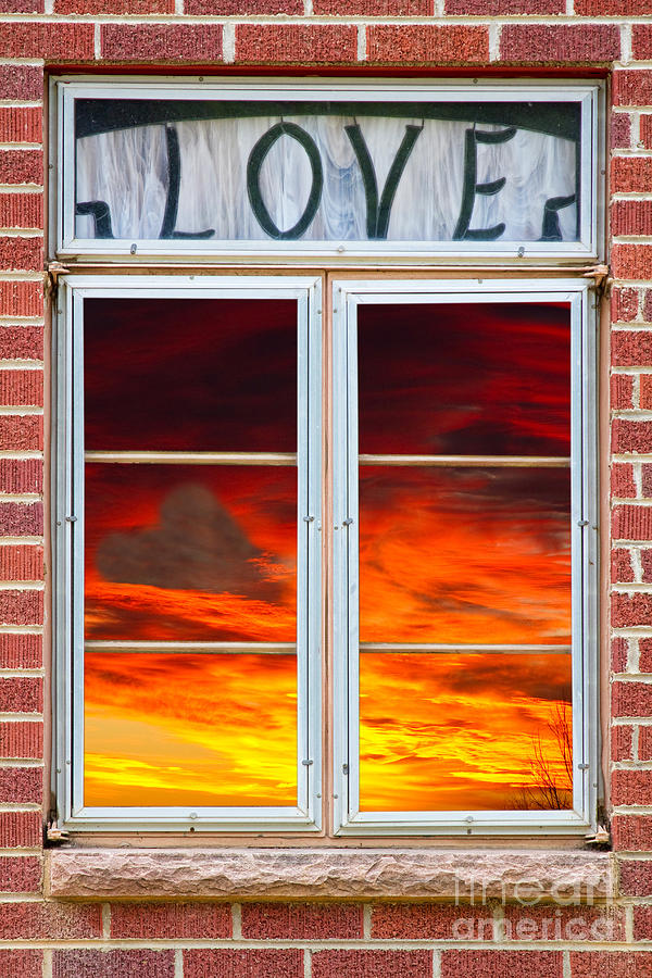 Window Of Love Photograph by James BO Insogna