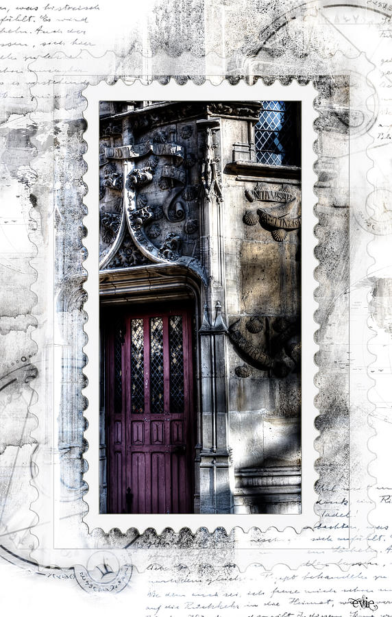 Window of Renaissance Paris France Photograph by Evie Carrier