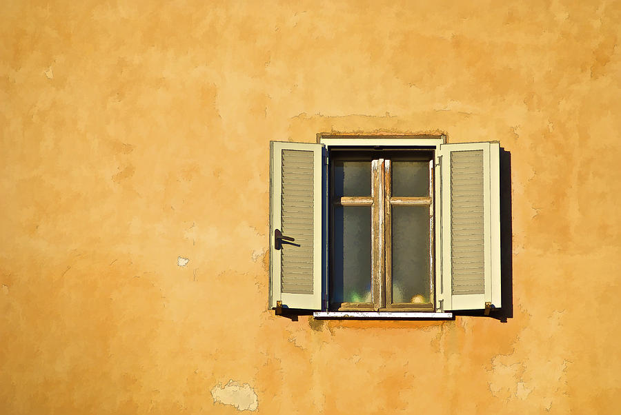 Window of Rome Photograph by David Letts