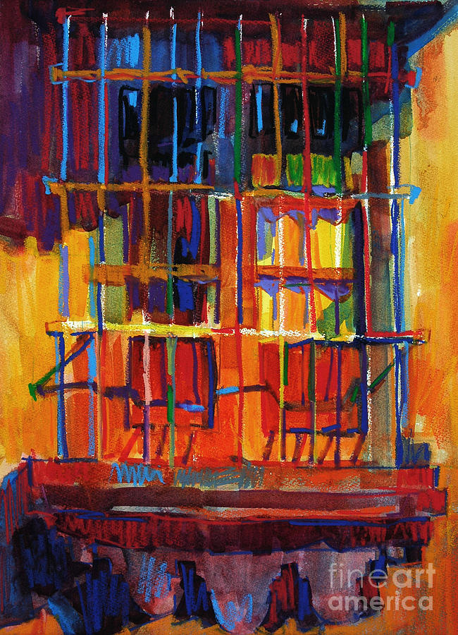 Window on Hot day Painting by Roger Parent