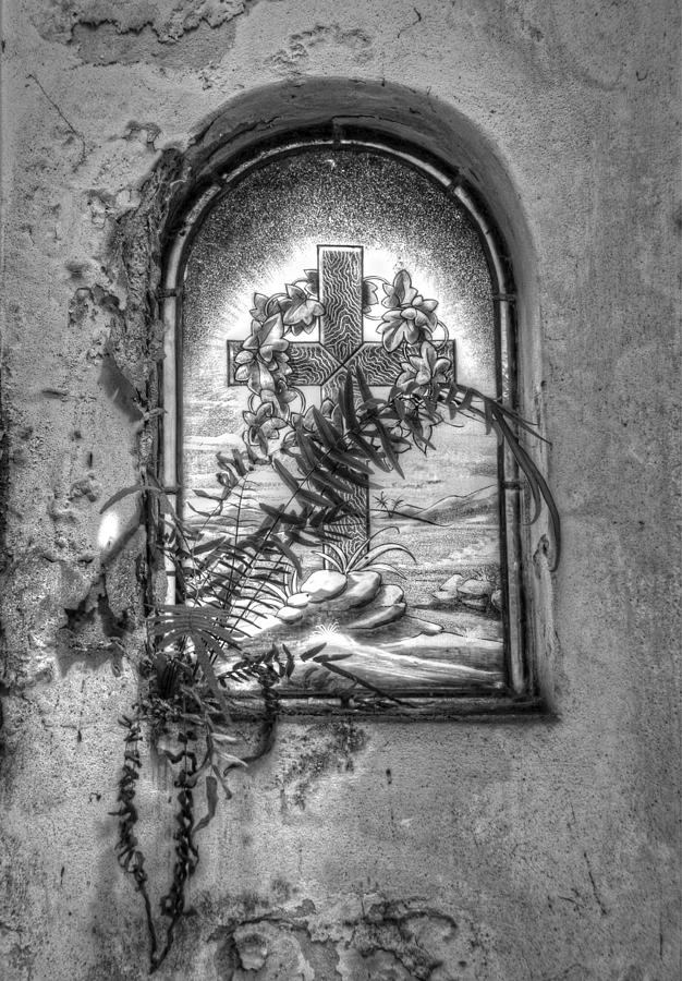 Window on the Crypt Photograph by Michael Hope