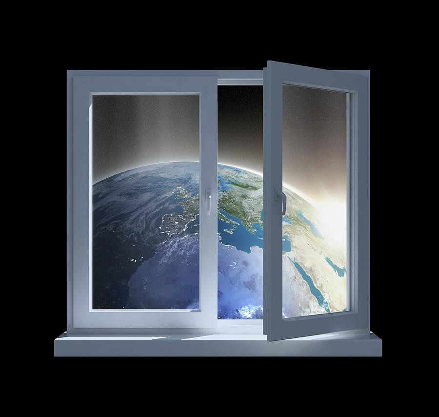 Window On The World Photograph by Science Photo Library Window On The World Photograph by Science Photo Library