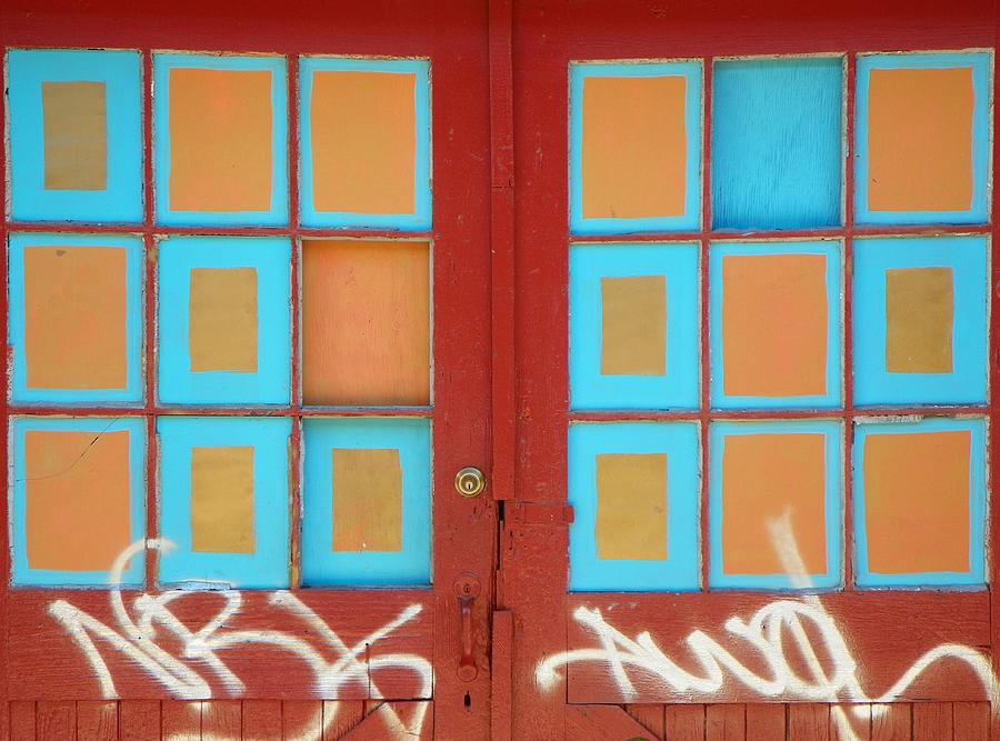 Asheville Photograph - Window Palet by Bernie Smolnik