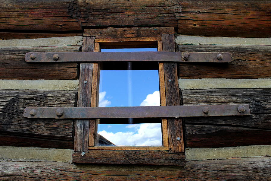 Window Reflection Photograph by Fiona Kennard