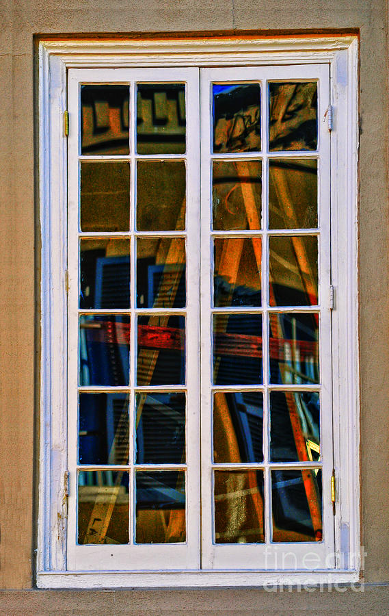 Window Reflection Study Photograph by Frances Ann Hattier