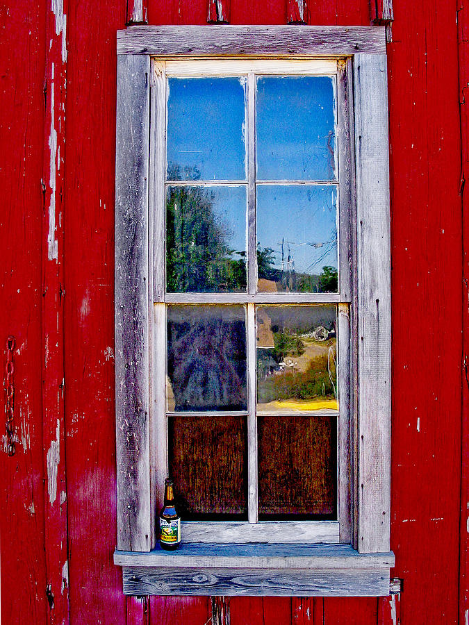 Window reflections. Photograph by David and Carol Kelly