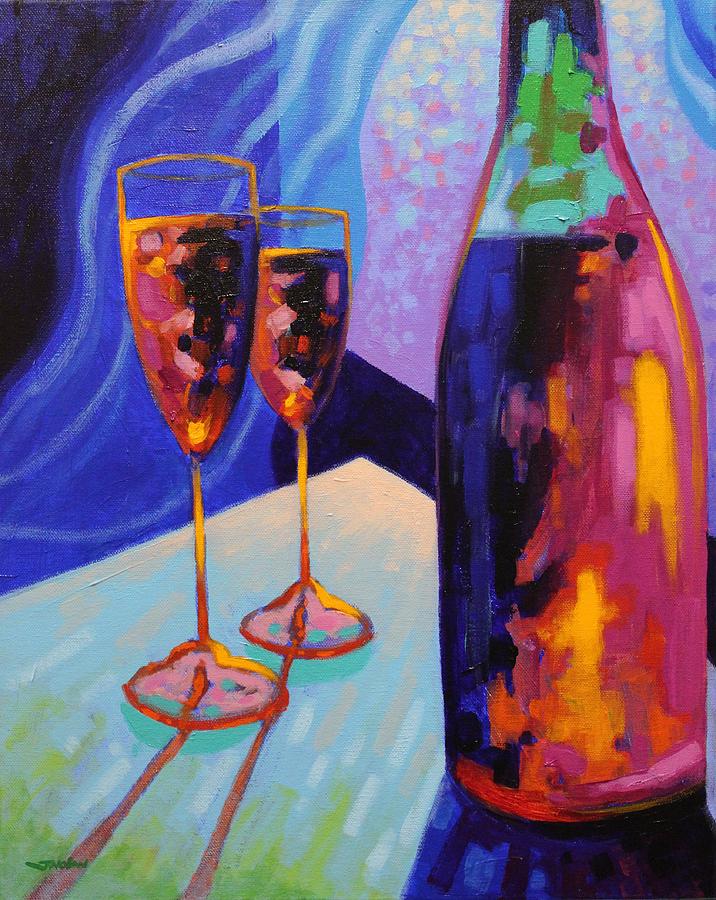 Wine Painting - Window Still Life by John  Nolan