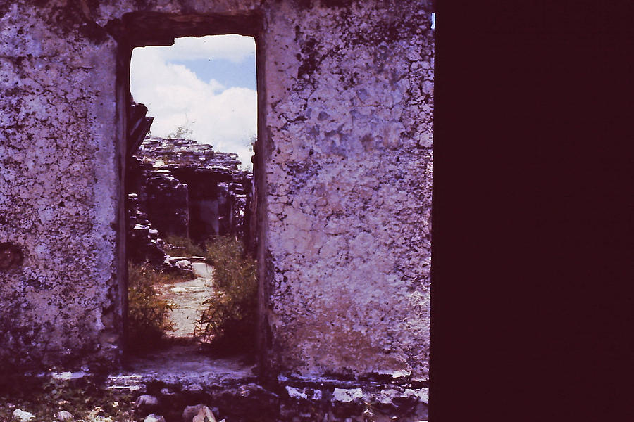 Window to Ruins Photograph by Audrey Robillard