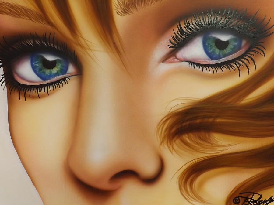 Window to the Soul Painting by Darren Robinson