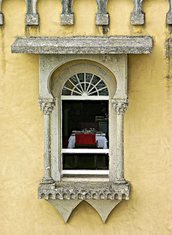 Castle Photograph - Window with a View by David Letts