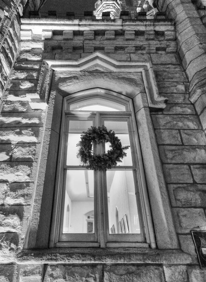 Window Wreath Photograph by Coby Cooper