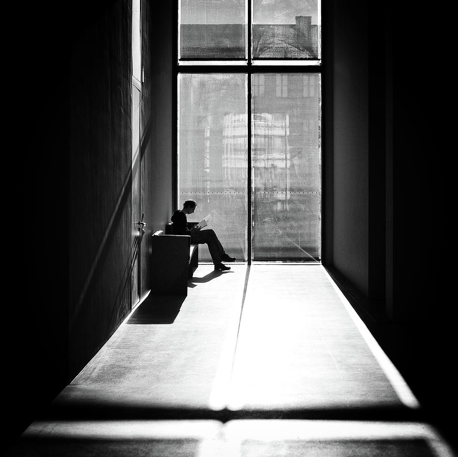 Architecture Photograph - Windowlight by Michael M.