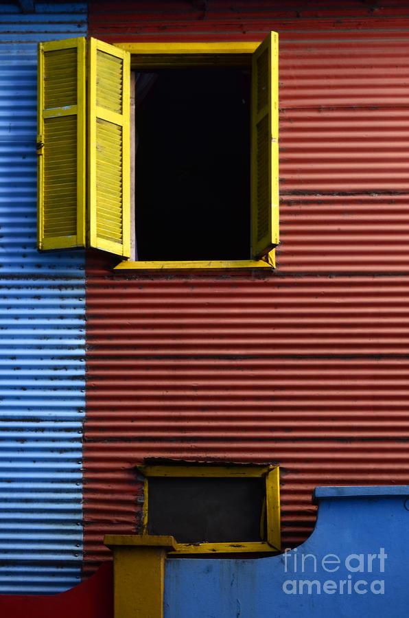 Mountain Photograph - Windows And Doors Buenos Aires 16 by Bob Christopher