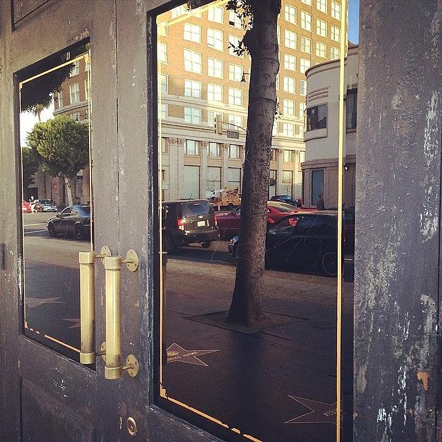 Hollywood Photograph - #windows And #reflections #hollywood by Ann Marie Donahue