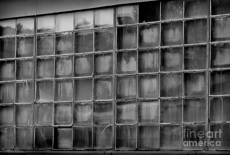 Windows Black and White Photograph by Karen Adams