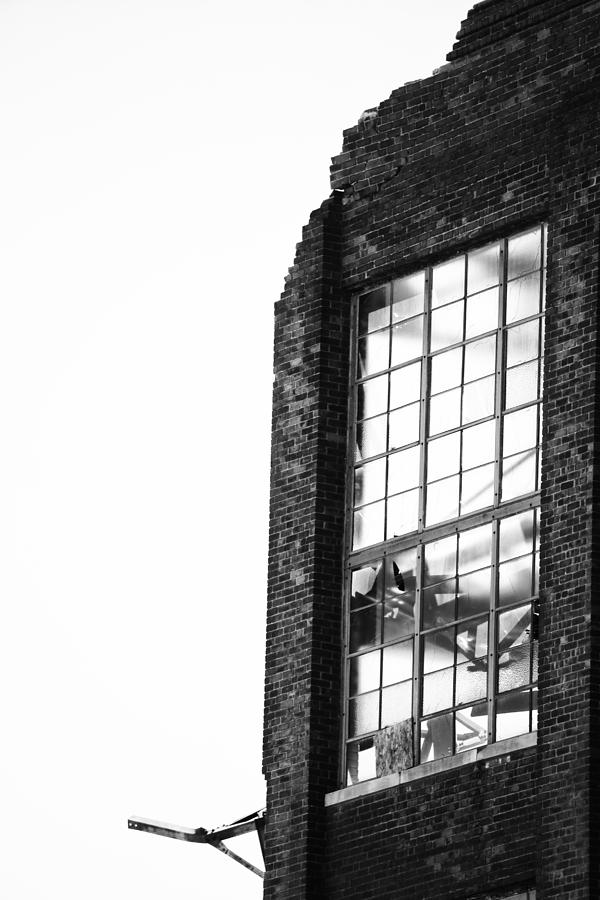 Black And White Photograph - Windows Edge by Karol Livote
