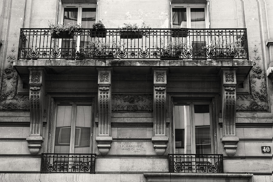 Windows in Paris Photograph by Georgia Clare