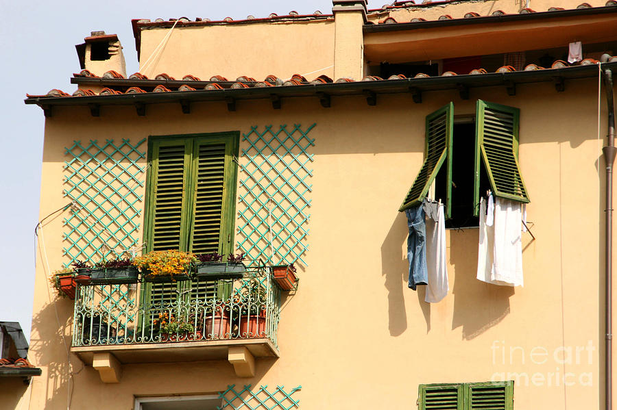 Windows, Italy Photograph by Holly C. Freeman