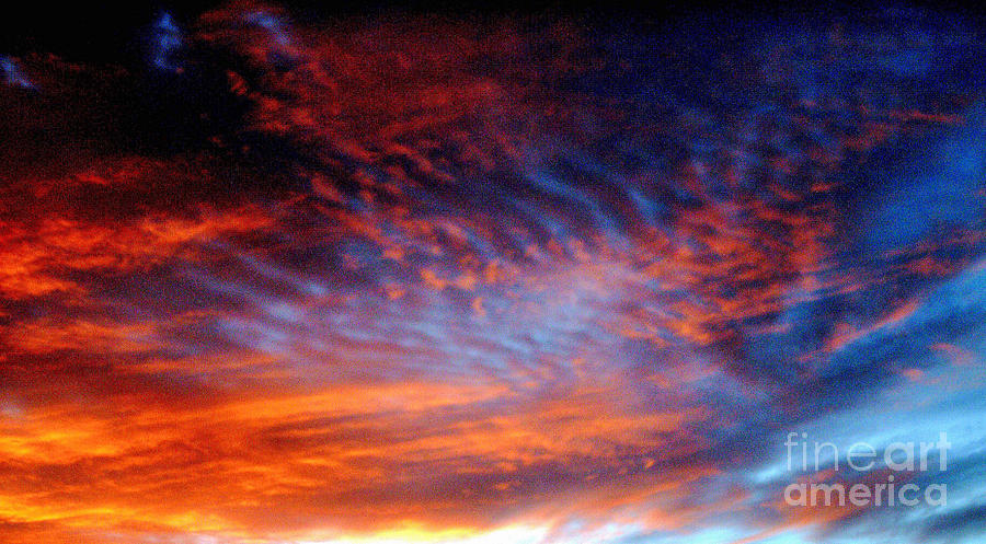 Sunset Photograph - Windows Of Heaven by Julia Walsh Sunset Photograph - Windows Of Heaven by Julia Walsh
