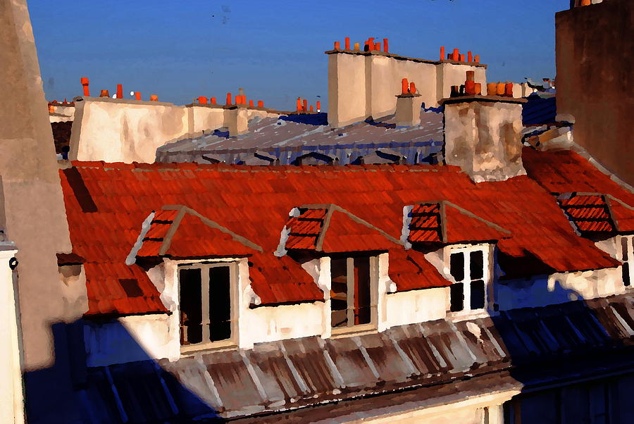 Paris Photograph - Windows of Paris by Jacqueline M Lewis