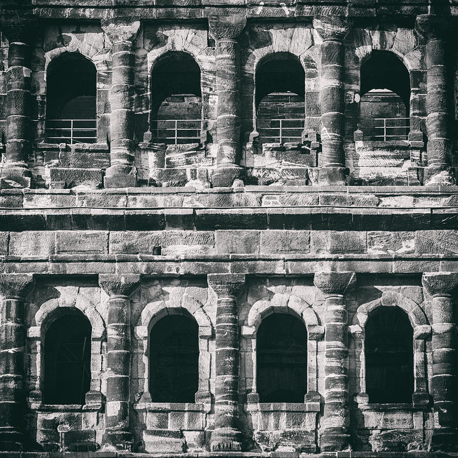 Windows Of The Porta Nigra Photograph