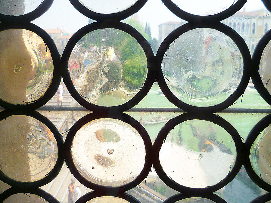 Windows Of Venice View From Academy Of Art Photograph by Irina Sztukowski