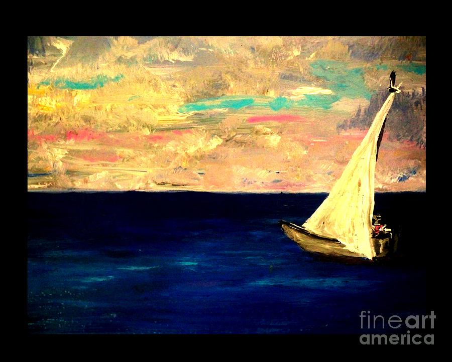 Winds are Right for saling Painting by James and Donna Daugherty