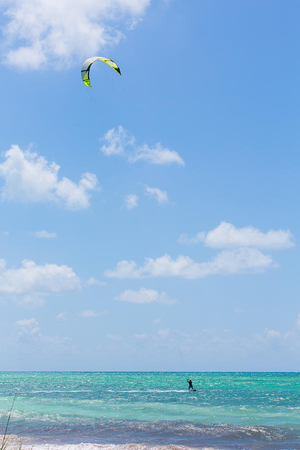 Key Photograph - Windsailing in the Keys by John M Bailey