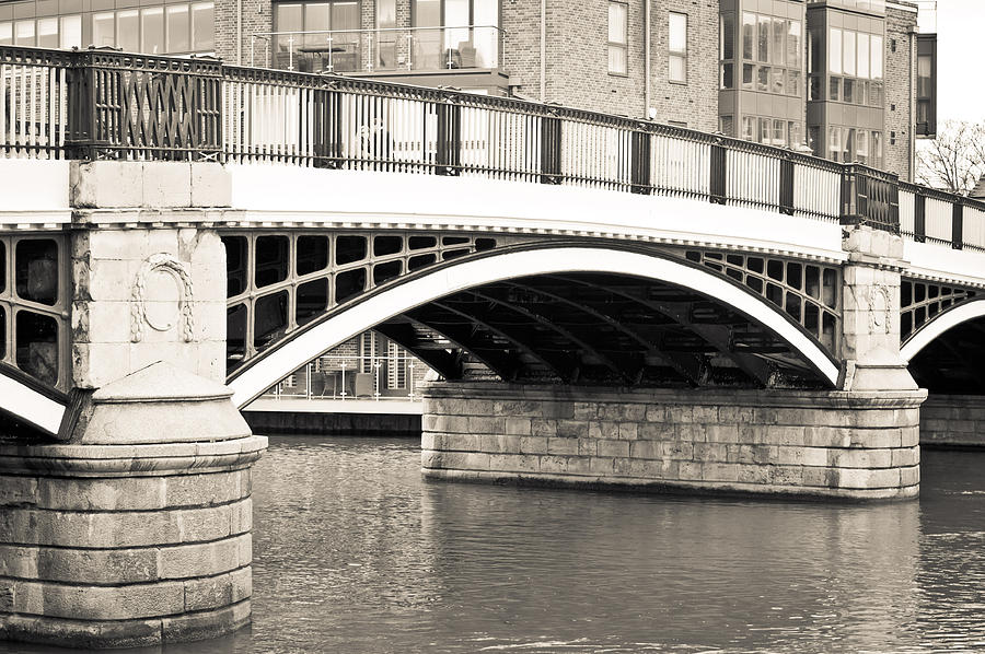 Architecture Photograph - Windsor Bridge by Tom Gowanlock