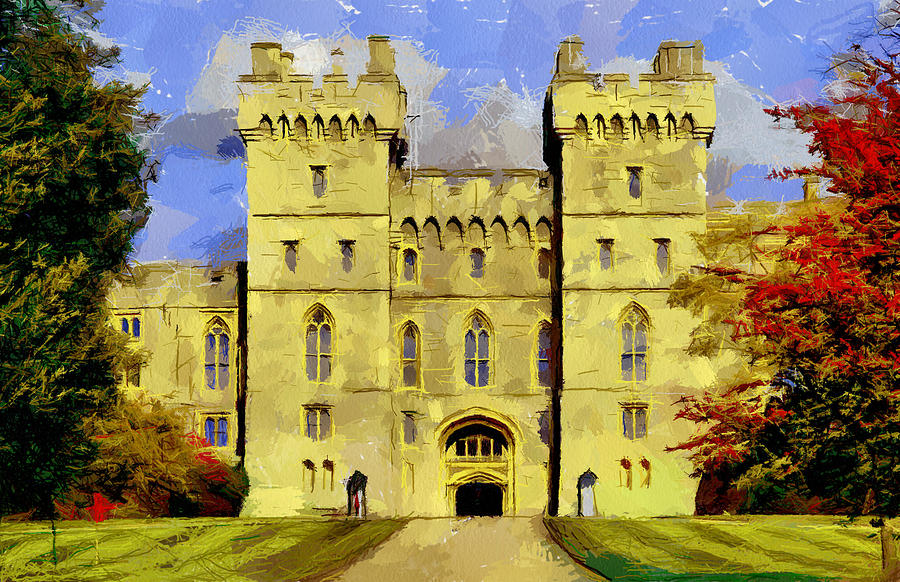 Windsor Castle Painting By Georgi Dimitrov   Windsor Castle Georgi Dimitrov 