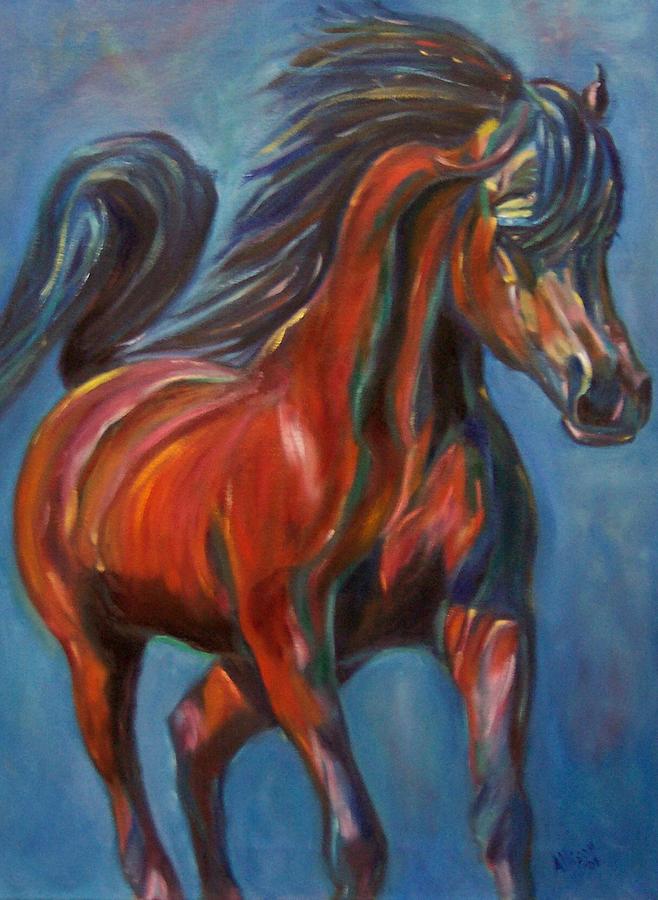 Windstalker Painting by Stephanie Allison - Fine Art America