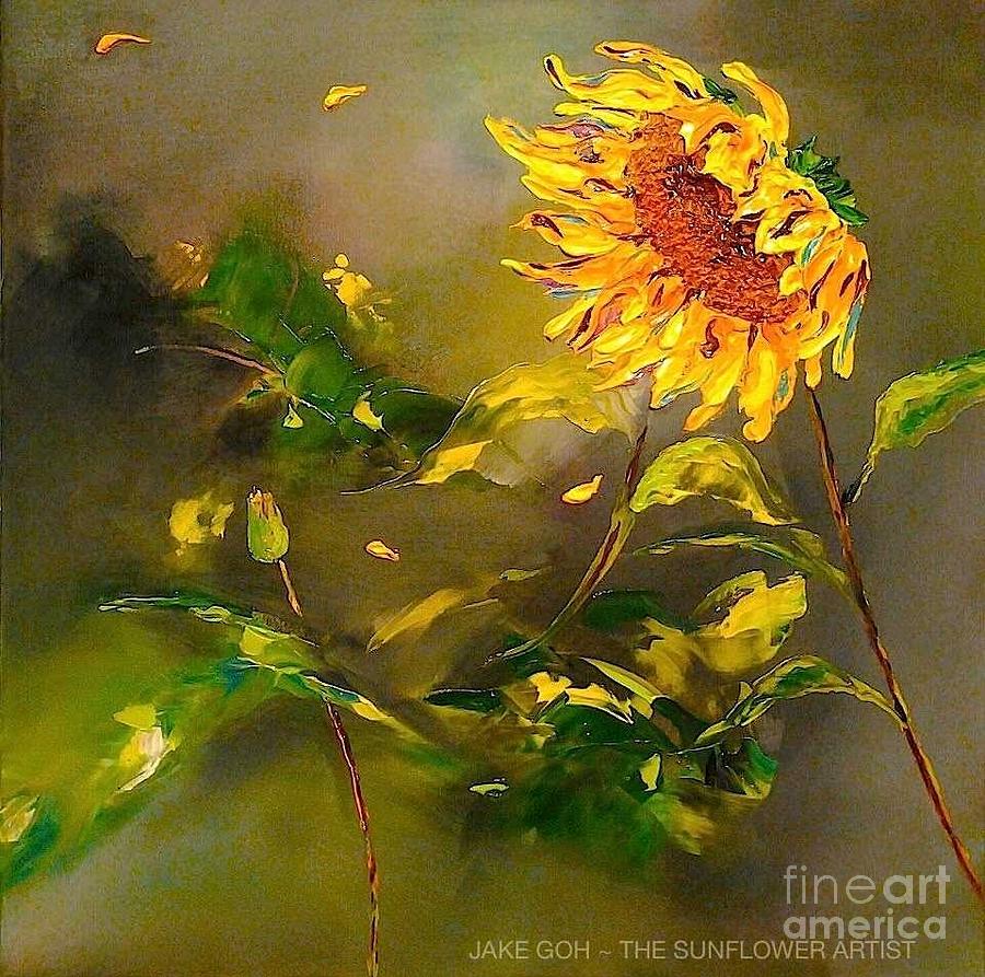 Nature Painting - Windswept by Jake  Goh