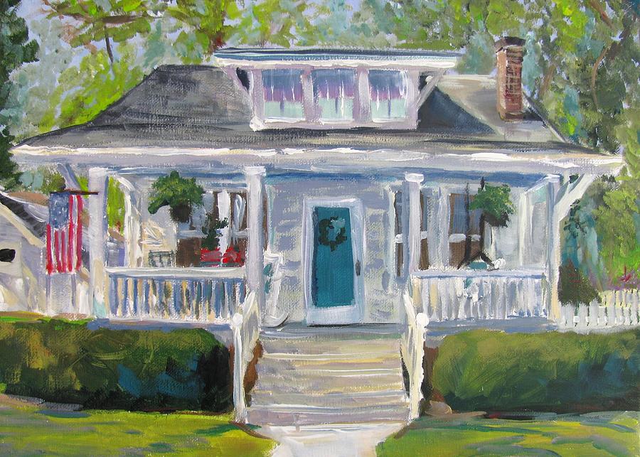 Windy Acre Cottage II Painting by Susan Elizabeth Jones