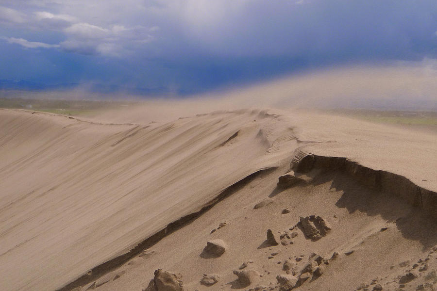 Windy Dunes Photograph by Jon Emery