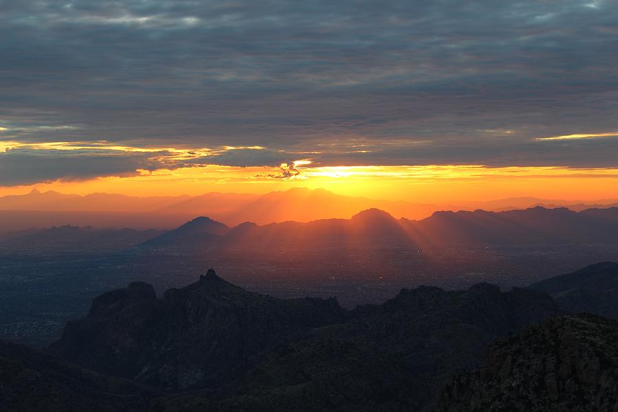 Mount Lemmon Sunset 2 Photograph by Kume Bryant