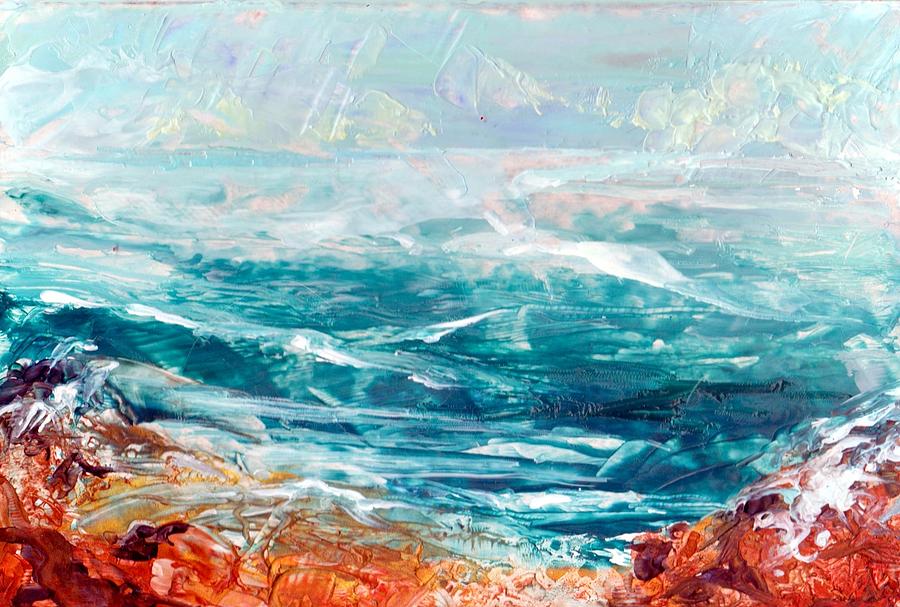 Windy Sea Painting by Angelina Whittaker Cook