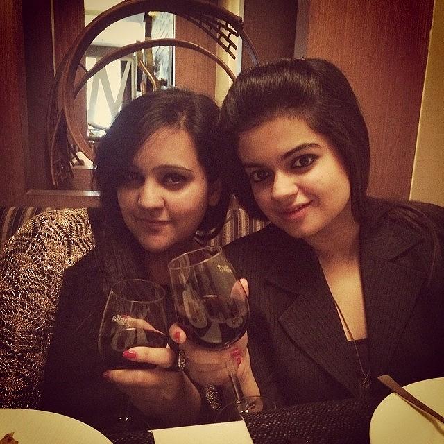 Wine And Food. Perfect Birthday Lunch Photograph by Garima Verma
