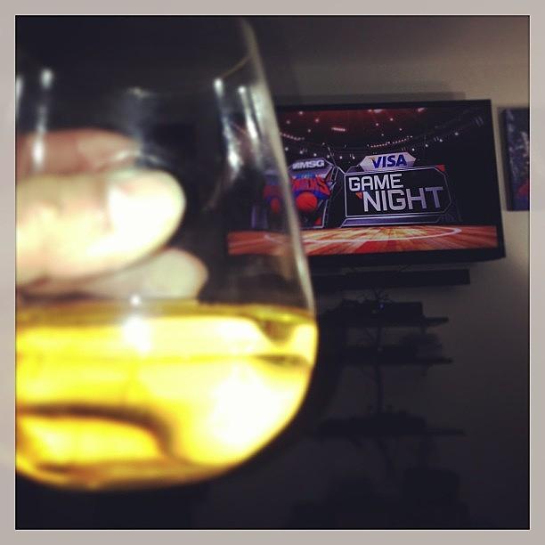 Wine And Knicks All I Need Photograph by Emerson Coreas