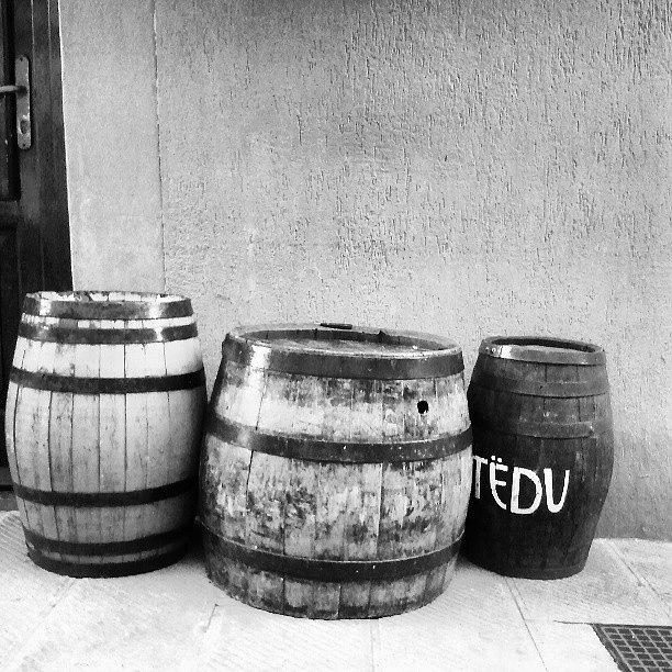 Wine Barrels Photograph by Sarah Truman