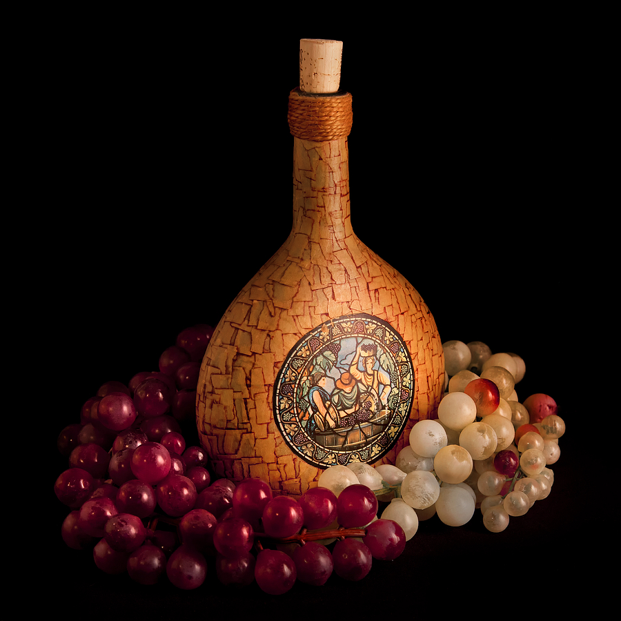 Wine Bottle Photograph by Bill Wakeley