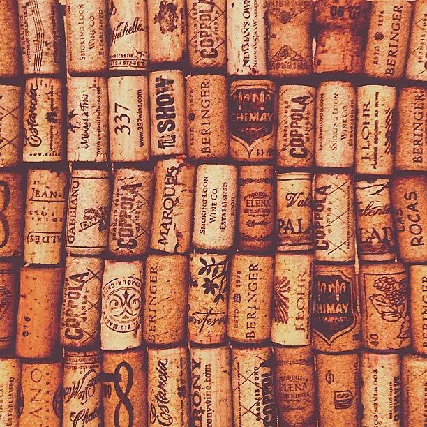 Wine Photograph - #wine #cork #collection by Kobee King