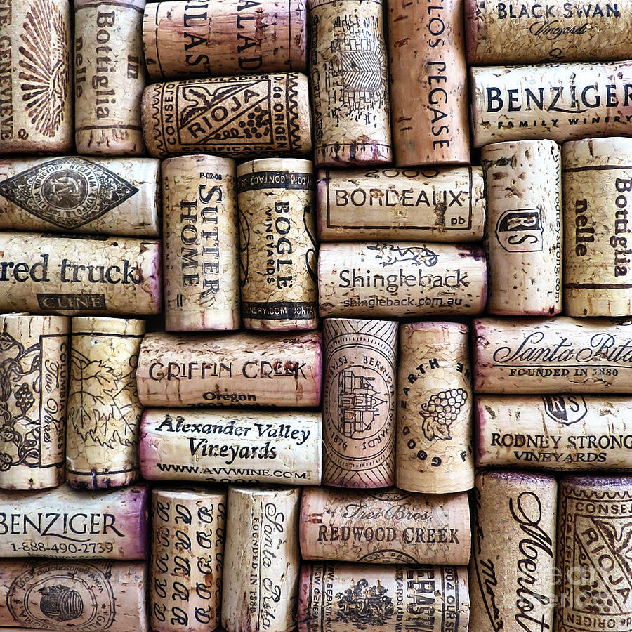Wine Corks Photograph by Patricia Januszkiewicz