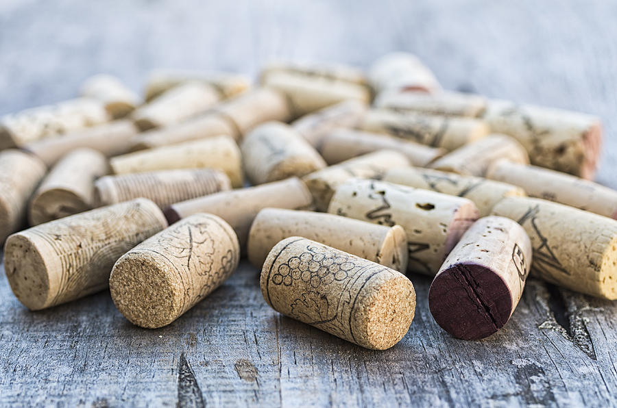 Wine corks Photograph by Paulo Goncalves