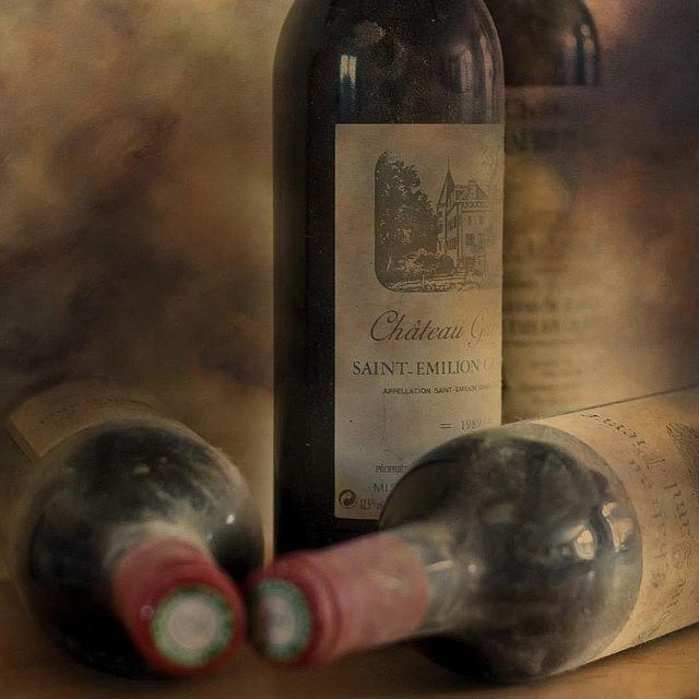 Wine Photograph - #wine #french #redwine #stemilion by Georgia Clare