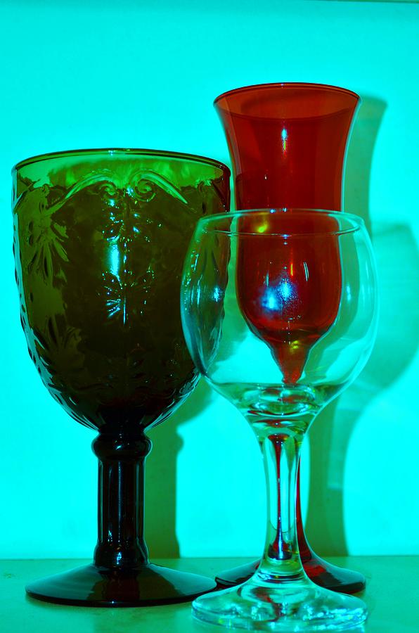 Wine Glasses Photograph by Muthuporuthotage Antony Tishan Perera